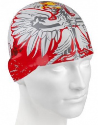 Mad Wave Poland Swim Cap