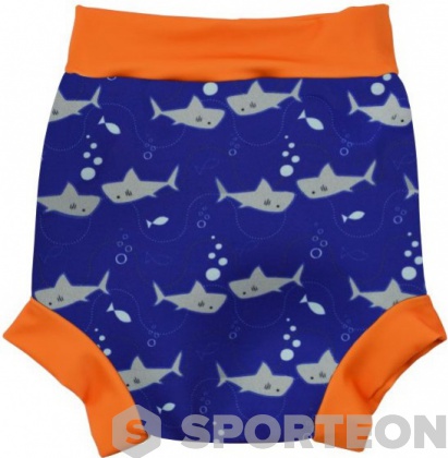 Splash About New Happy Nappy Shark Orange