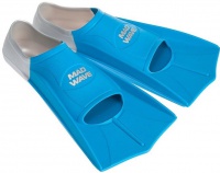 Mad Wave Short Training Fins Blue