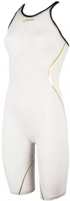 Finis Rival 2.0 Open Back Kneeskin White