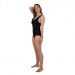 Speedo Ruffle 1 Piece Black