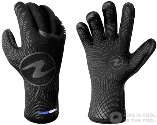 Aqualung Dry Gloves Liquid Seams 3mm Black