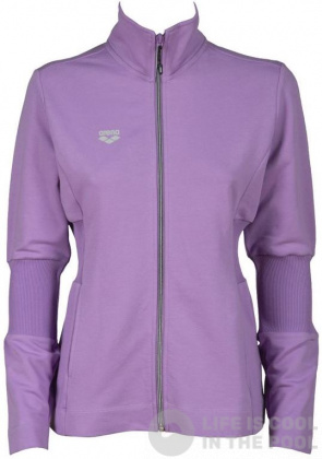 Arena W F/Z Jacket Rib Insert Lilac