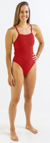 Finis Skinback Solid Red 