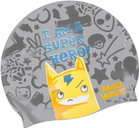 Mad Wave Super Hero Swim Cap Junior