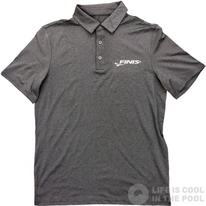 Finis Coaches Polo Unisex Charcoal