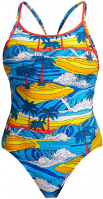 Funkita Beach Bum Eco Diamond Back One Piece