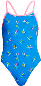 Funkita Buzz Bird Single Strap One Piece Girls