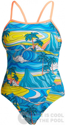 Funkita Summer Bay Eco Single Strap One Piece