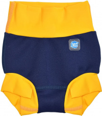 Splash About New Happy Nappy Navy/Yellow