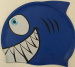 BornToSwim Shark Junior Swim Cap