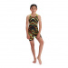 Speedo Fastskin Endurance+ Openback Kneeskin Girl Black/Atomic Lime/Salso