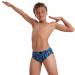 Speedo Digi Allover 6.5cm Brief Boy Black/Lava Red/Neon Absinthe/Blue