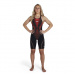 Speedo Fastskin LZR Pure Intent Openback Kneeskin Black/Blood Red/Dragonfire Orange/Gold