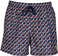 Arena Men Beach Short Allover Asphalt/Multi