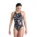 Arena Icons Swimsuit Fast Back All Over Multi/Asphalt/Black