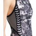 Arena Icons Swimsuit Fast Back All Over Multi/Asphalt/Black