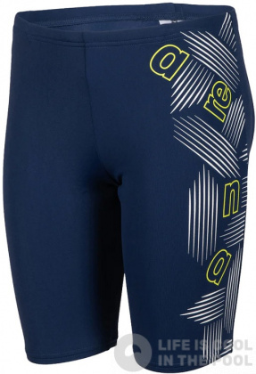 Arena Boys Swim Jammer Graphic Navy