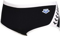 Arena Icons Swim Low Waist Short Solid Black/White