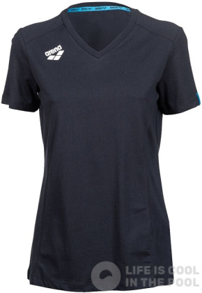 Arena Women Team T-Shirt Panel Navy