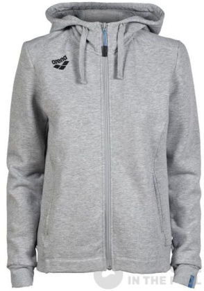 Arena Women Team Hooded Jacket Panel Medium Grey/Heather