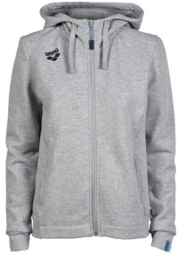 Arena Women Team Hooded Jacket Panel Medium Grey/Heather