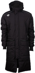 Arena Team Unisex Parka Solid Black