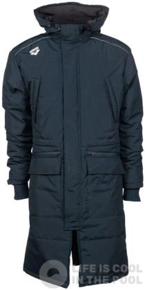 Arena Team Unisex Parka Solid Navy