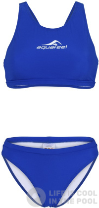 Aquafeel Racerback Girls Royal Blue