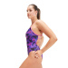 Speedo Allover Digital Lattice Back Hyper Lights Black/Cobalt/Indigo Glow/Orchid