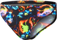 Speedo 6.5cm Digital Allover Brief Boy Black/Hypersonic Blue/Orange/Lumo Green