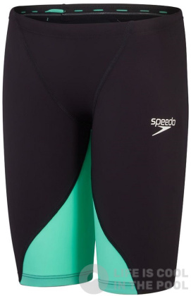 Speedo Fastskin LZR Ignite Jammer Boy Black/Green Glow