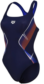 Arena My Crystal Swimsuit Control Pro Back Navy/Neon Blue