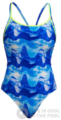 Funkita Dive In Diamond Back One Piece