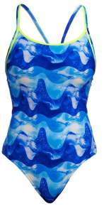 Funkita Dive In Diamond Back One Piece