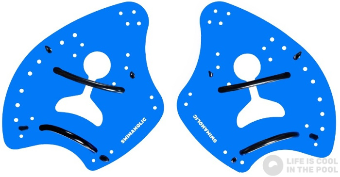 Swimaholic Strength Paddles Blue