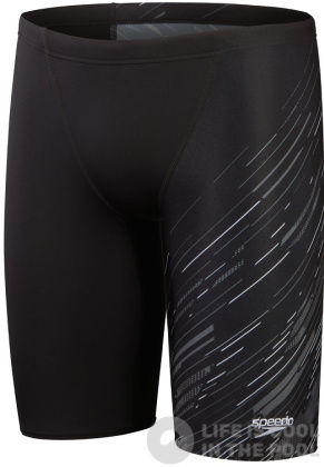 Speedo Hyperboom V-Cut Jammer Black/USA Charcoal/White