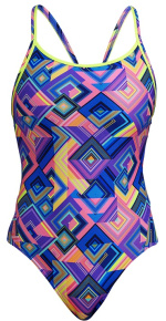 Funkita Be Square Diamond Back One Piece