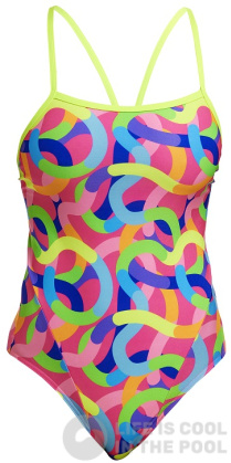 Funkita Curly Wurly Single Strap One Piece