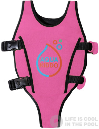  AquaKiddo Swim Vest Pink