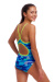 Funkita Pace Racer Diamond Back One Piece Girls